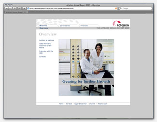Actelion Annual Report 05