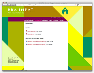BRAUNPAT - Patent - Marken - Rechtsanwälte