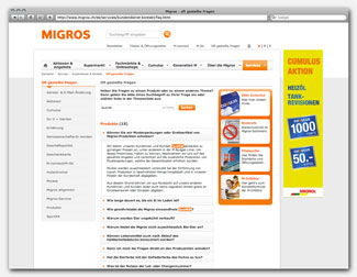 Migros FAQ